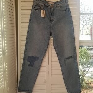 BNWT ASOS REBEL SB 20 DISTRESSED STRAIGHT LEG SZ34